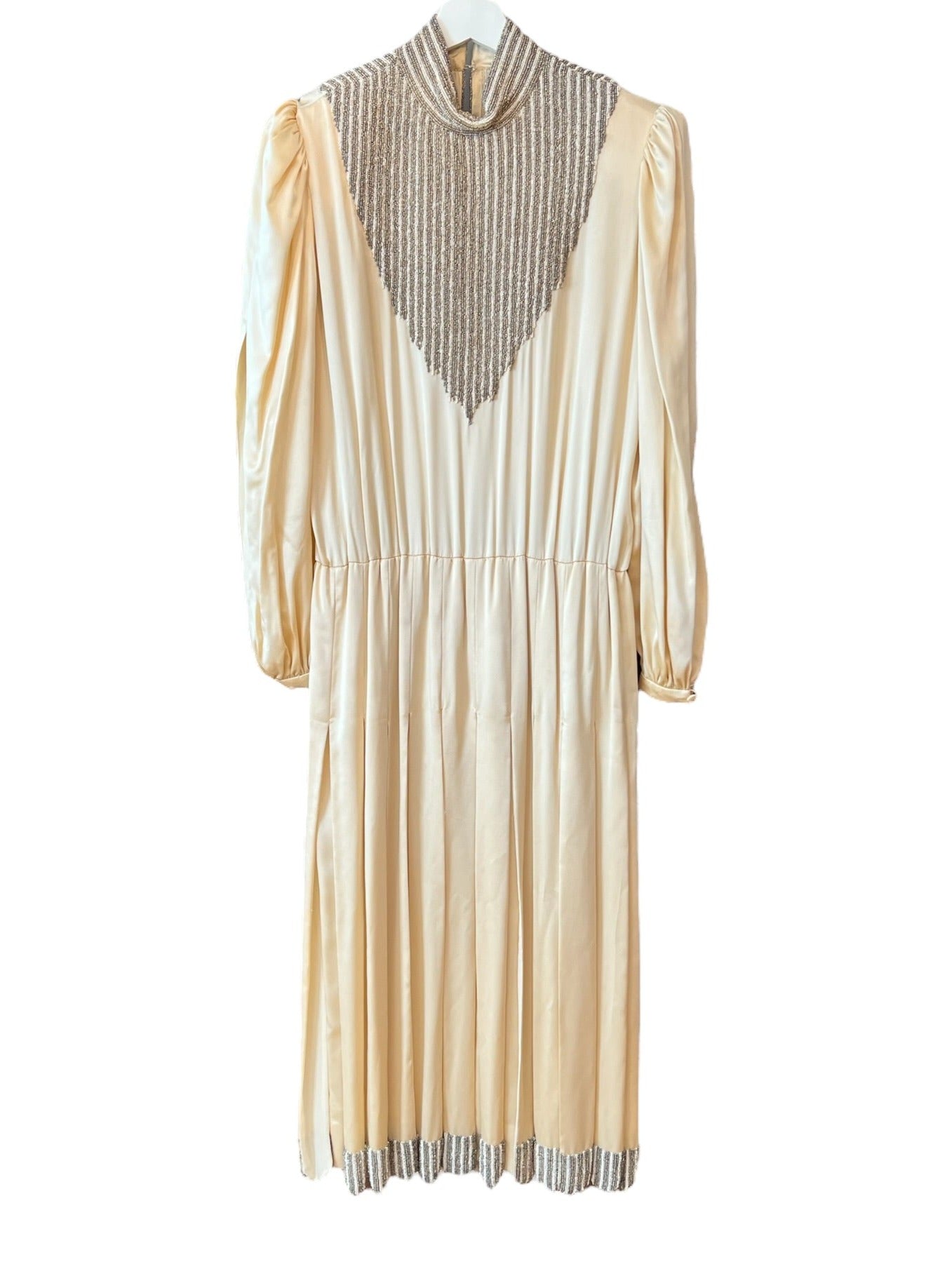 Beaded Silk Dress