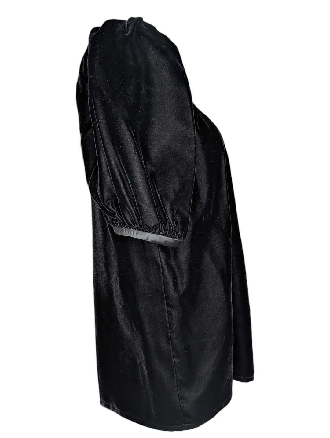 Yves Saint Laurent Rive Gauche Black Velvet Skirt Set F/W 1989