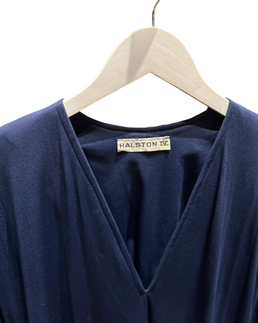 Royal Blue Halston 1970’s Signature Jersey Gown