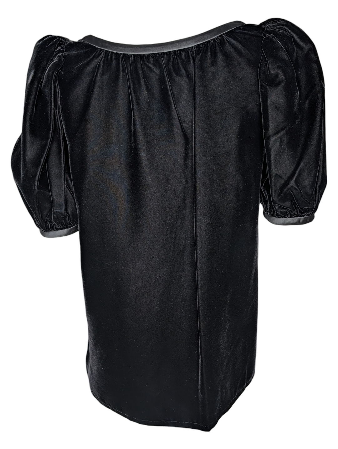 Yves Saint Laurent Rive Gauche Black Velvet Skirt Set F/W 1989