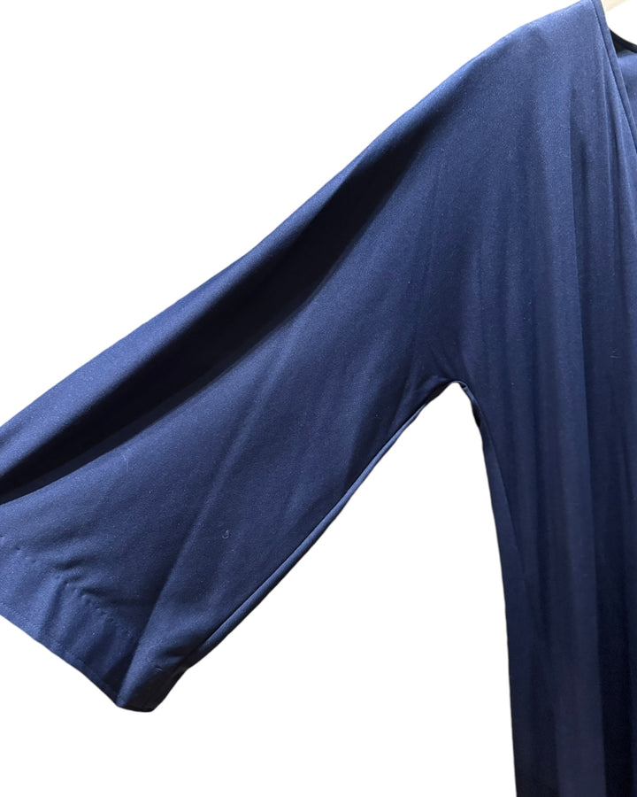 Royal Blue Halston 1970’s Signature Jersey Gown