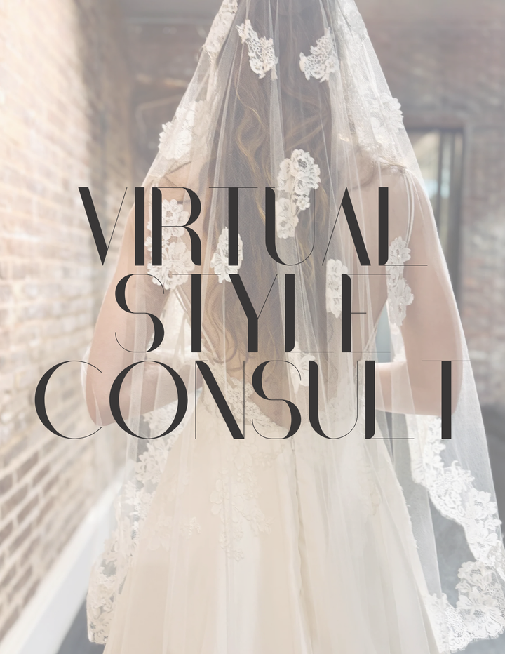 Virtual Bridal Styling and Sourcing Consultation