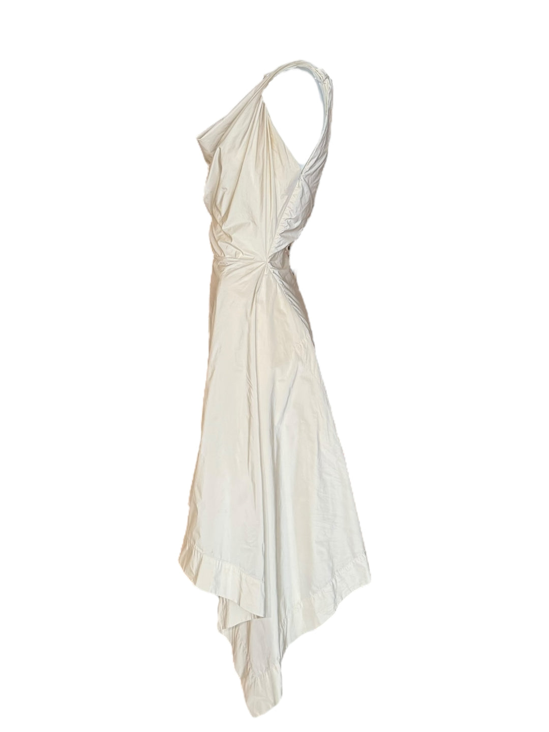 Vivienne Westwood London White Draped Asymmetrical Dress – Early 2000s, Apparel & Accessories, Vivienne Westwood, RERACKED