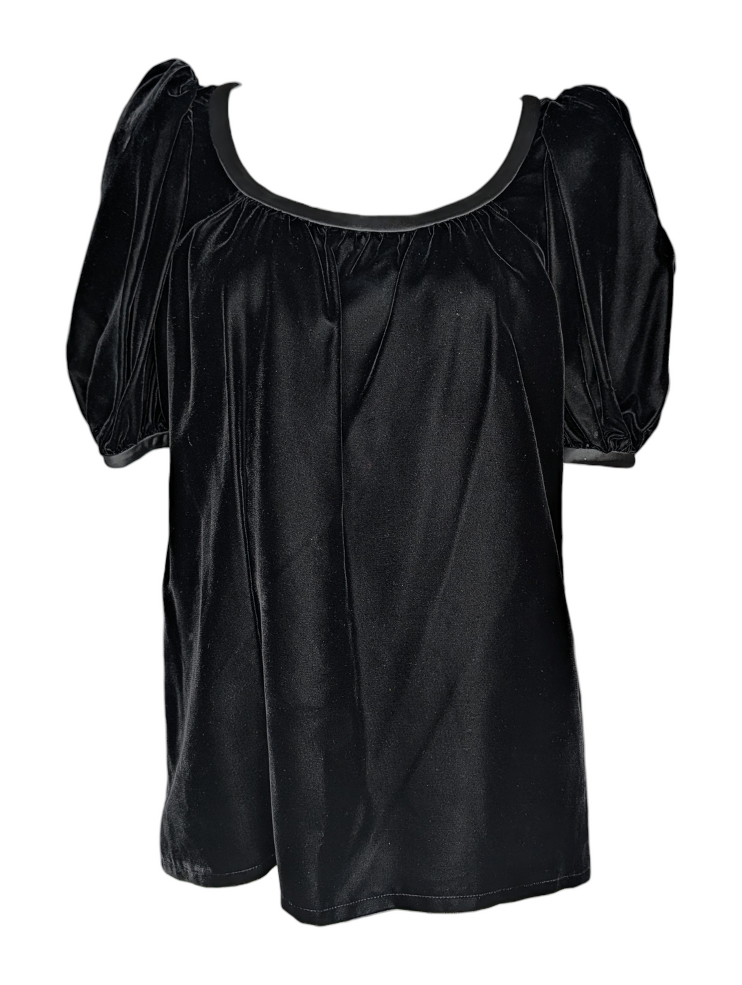 Yves Saint Laurent Rive Gauche Black Velvet Skirt Set F/W 1989