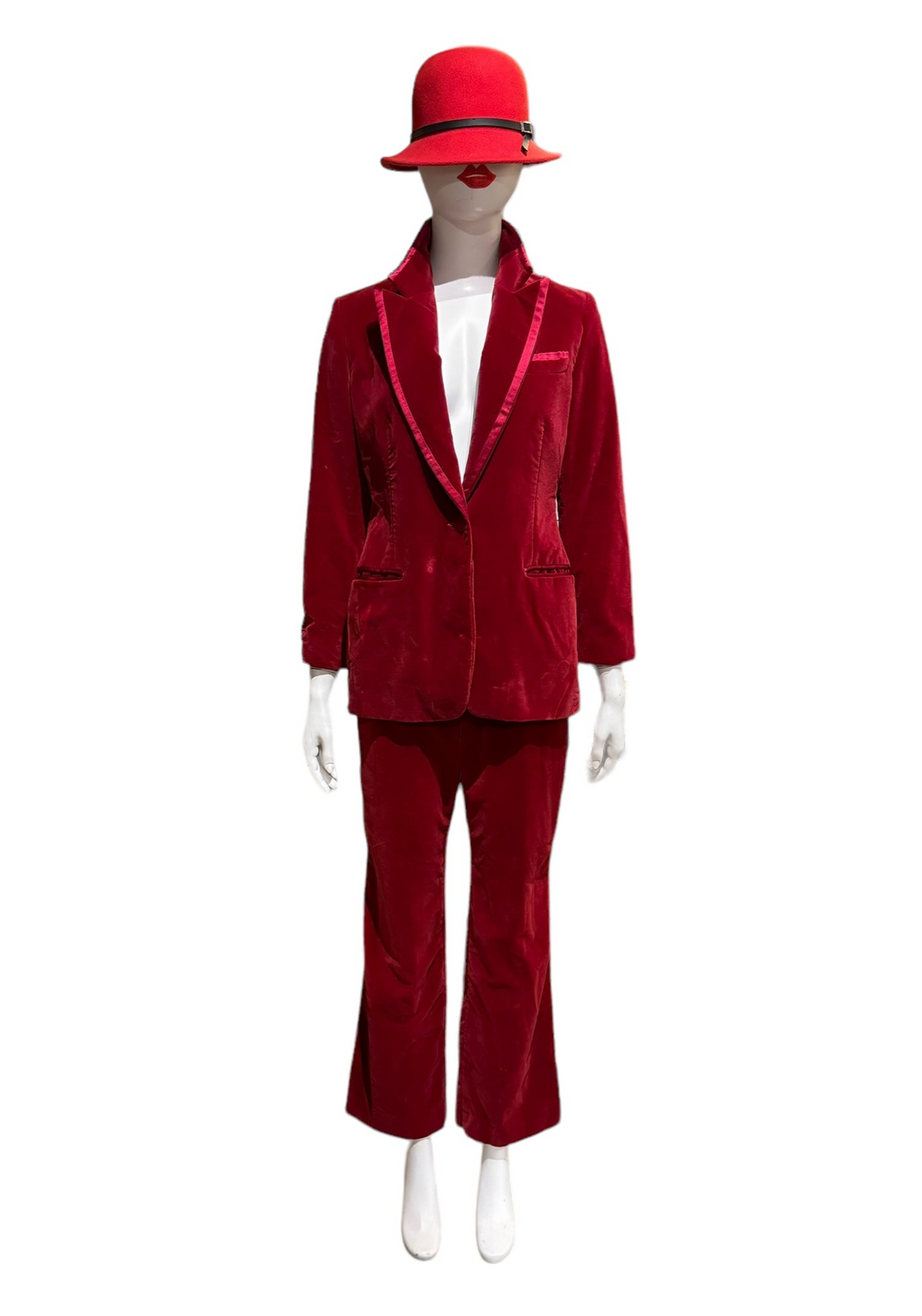 Tom Ford for Gucci - Red Velvet Suit FW 1996