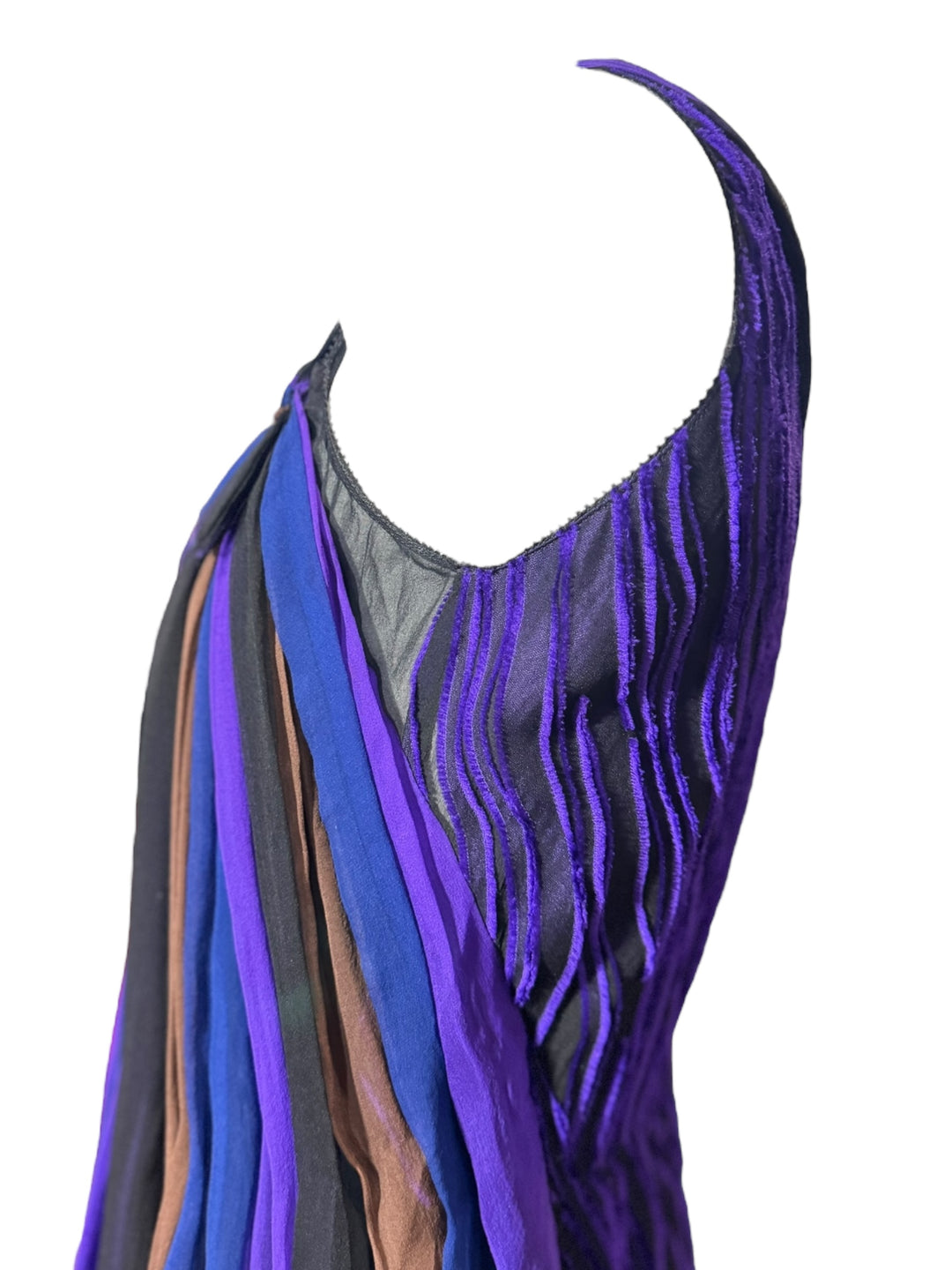Bottega Veneta Spring 2012 Runway Asymmetric Striped Mini Dress, dresses, Bottega Veneta, RERACKED