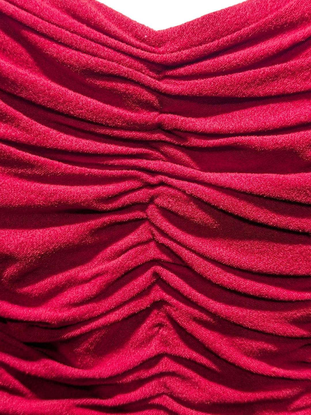 Elsa Schiaparelli 1950s ruched haute couture cocktail dress *RARE*