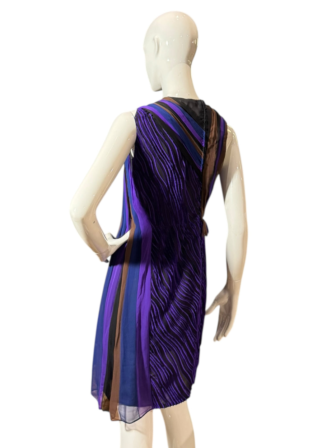 Bottega Veneta Spring 2012 Runway Asymmetric Striped Mini Dress, dresses, Bottega Veneta, RERACKED