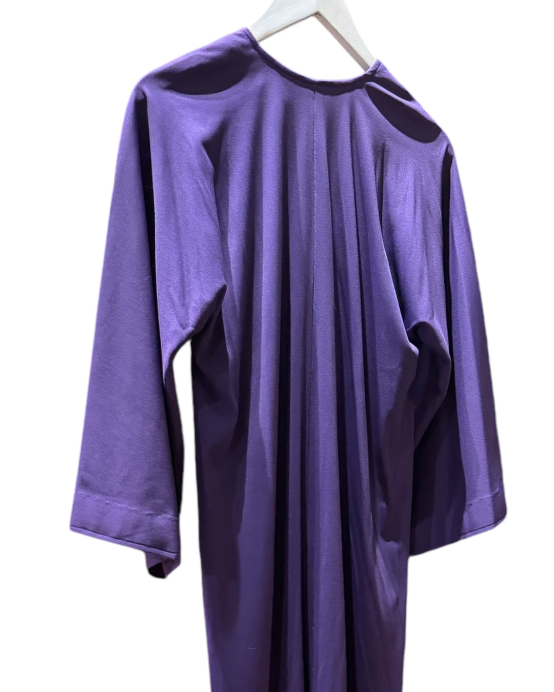 Indigo Purple Halston 1970’s Signature Jersey Gown