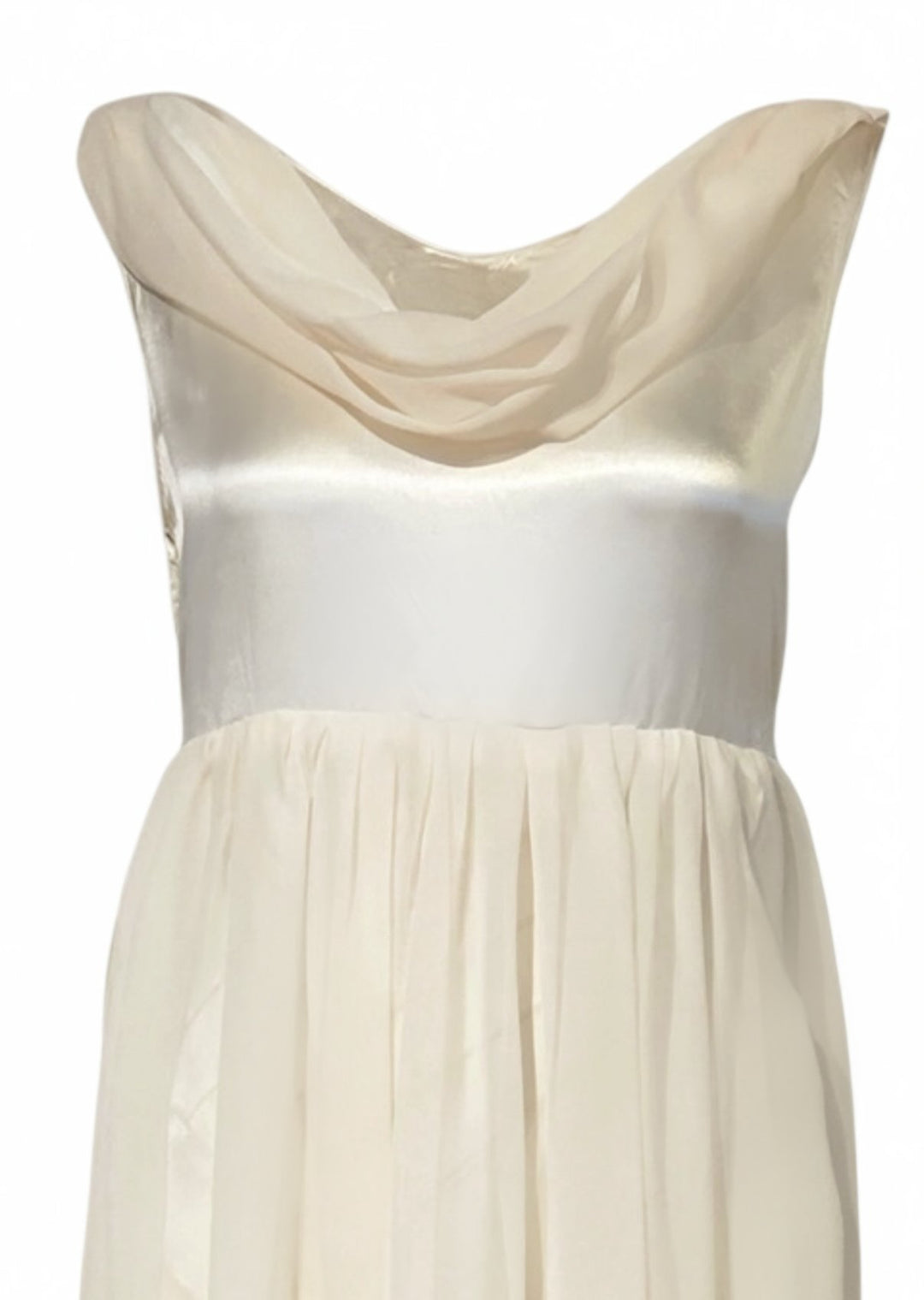 1920s Silk Chiffon Recouture by Colleema — One of a Kind Wedding Gown