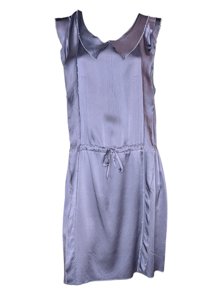 Lanvin Hiver 2011 Raw Edge Silk Shift Dress