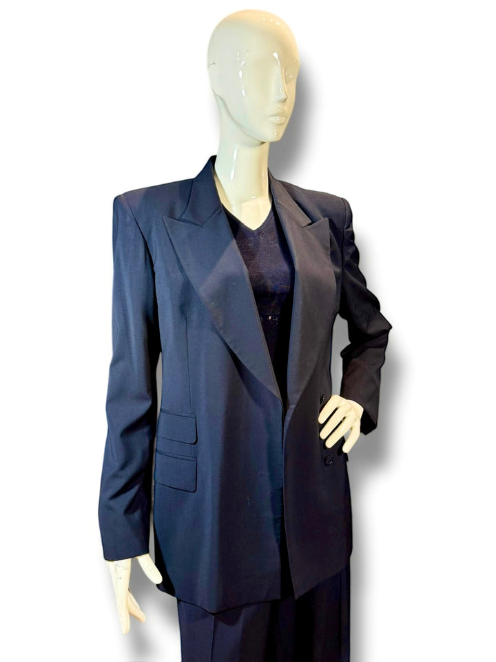 Gucci 1996 Tom Ford Navy Power Suit – Iconic Archival 2-Piece