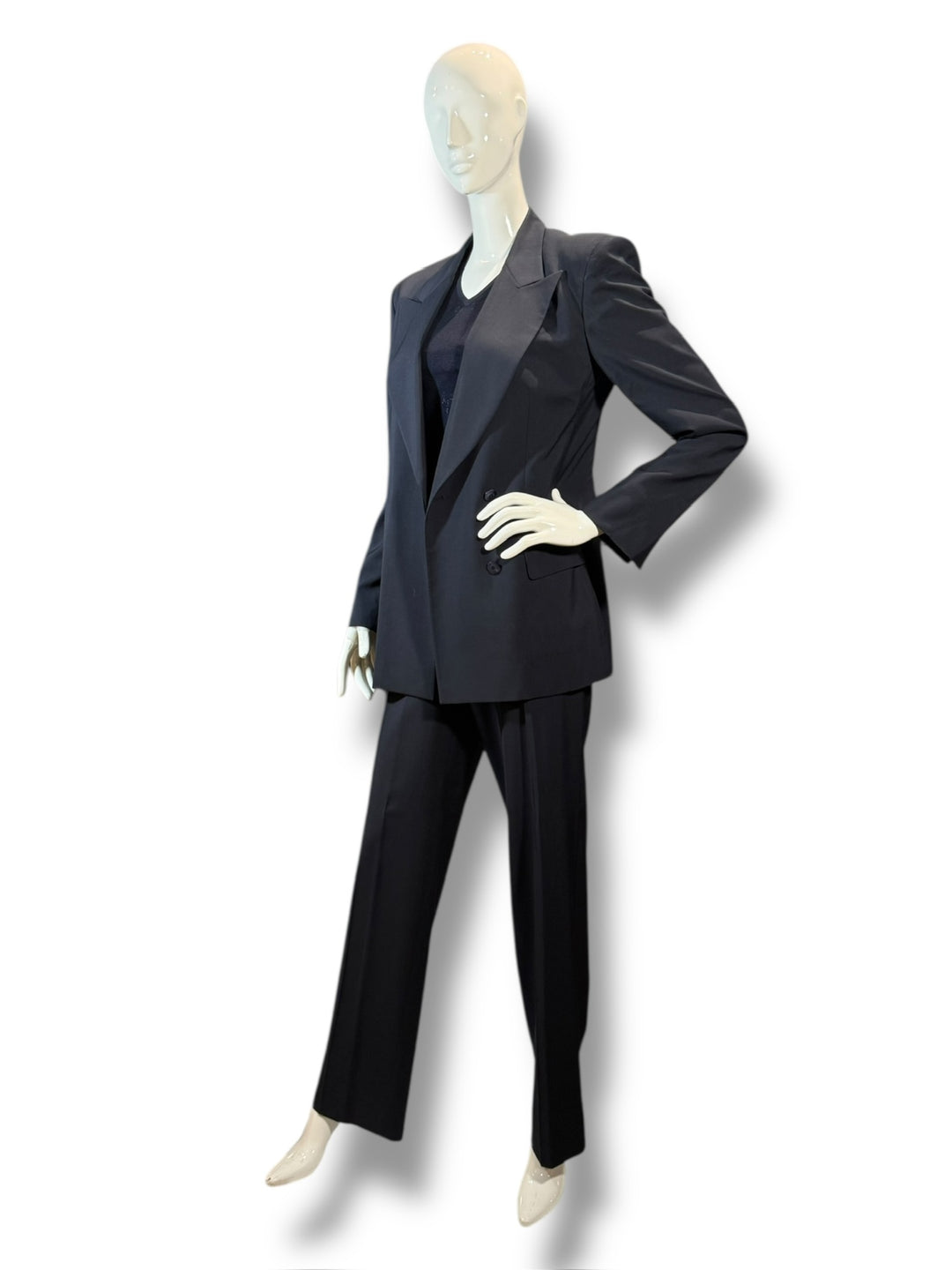 Gucci 1996 Tom Ford Navy Power Suit – Iconic Archival 2-Piece