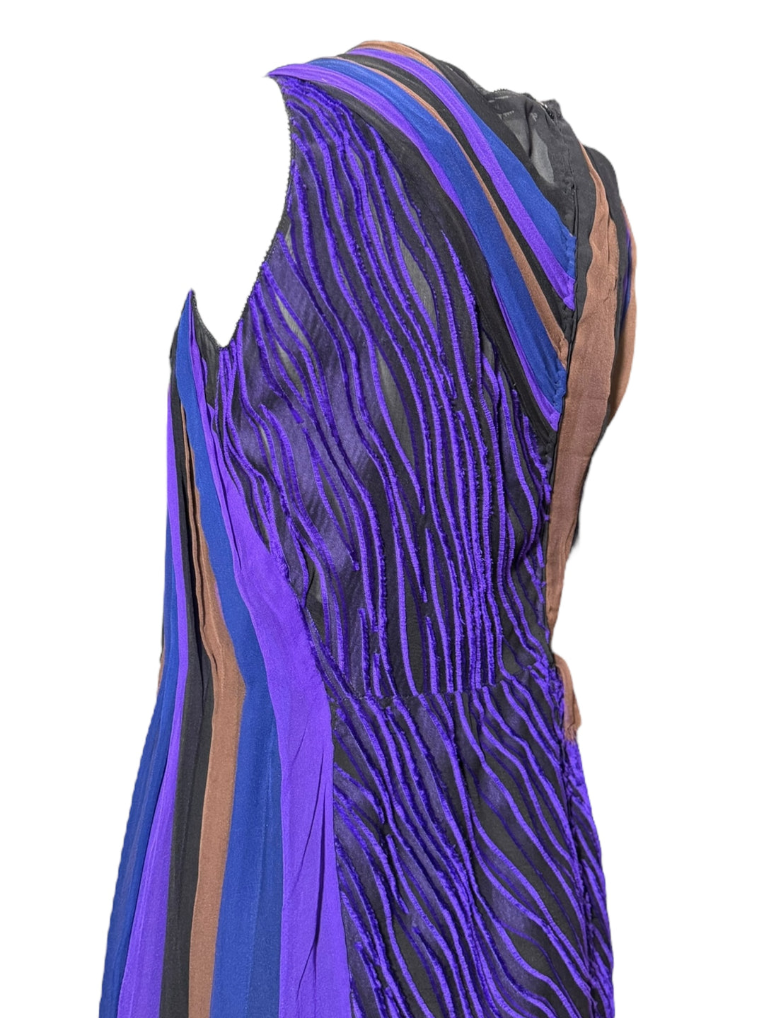 Bottega Veneta Spring 2012 Runway Asymmetric Striped Mini Dress, dresses, Bottega Veneta, RERACKED
