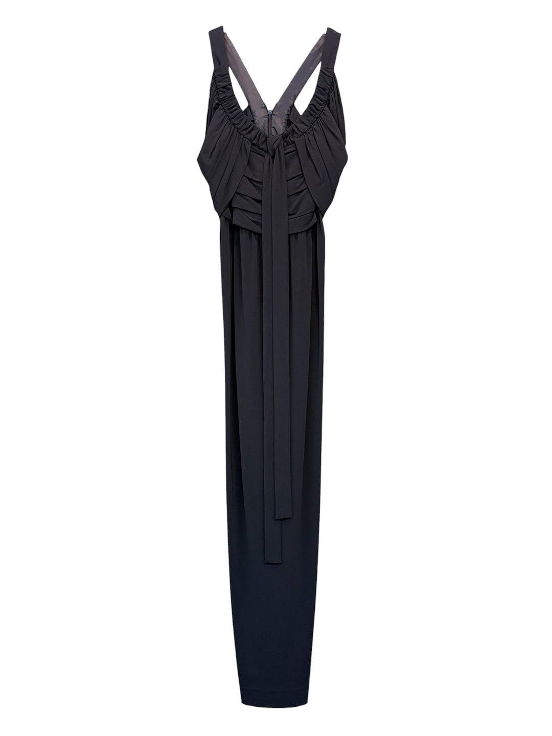 Late 80s Karl Lagerfeld heavy jersey gown *rare*