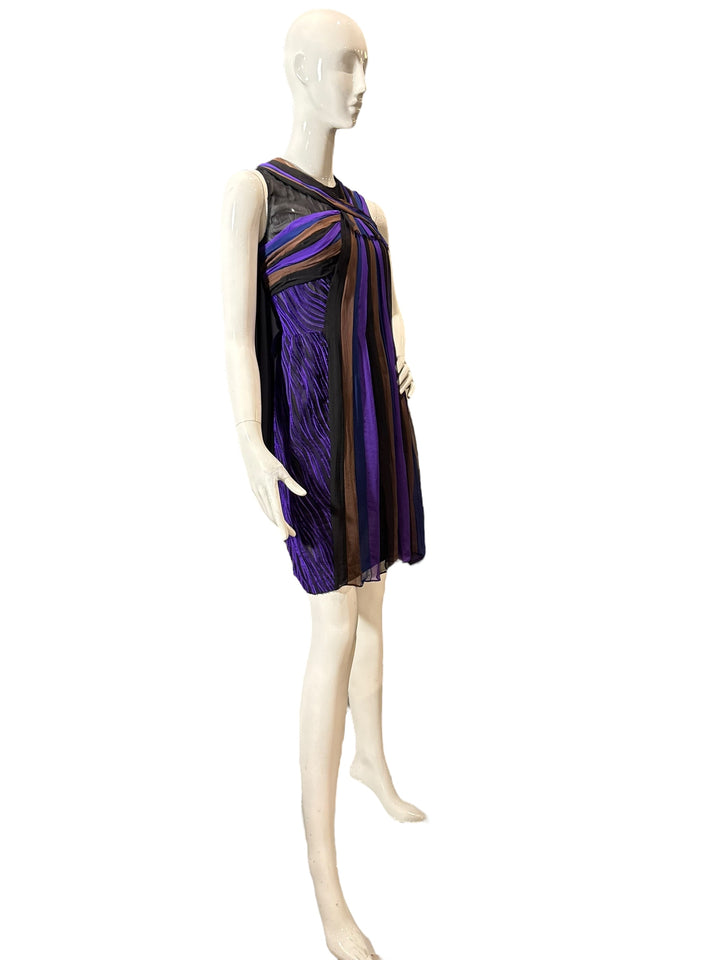 Bottega Veneta Spring 2012 Runway Asymmetric Striped Mini Dress, dresses, Bottega Veneta, RERACKED