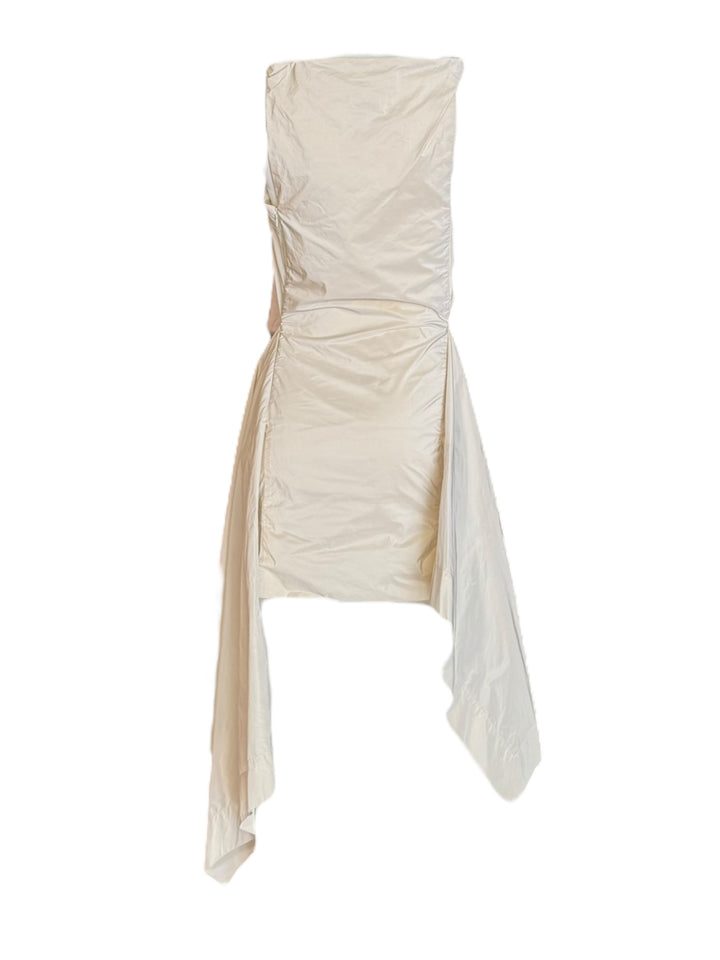 Vivienne Westwood London White Draped Asymmetrical Dress – Early 2000s, Apparel & Accessories, Vivienne Westwood, RERACKED