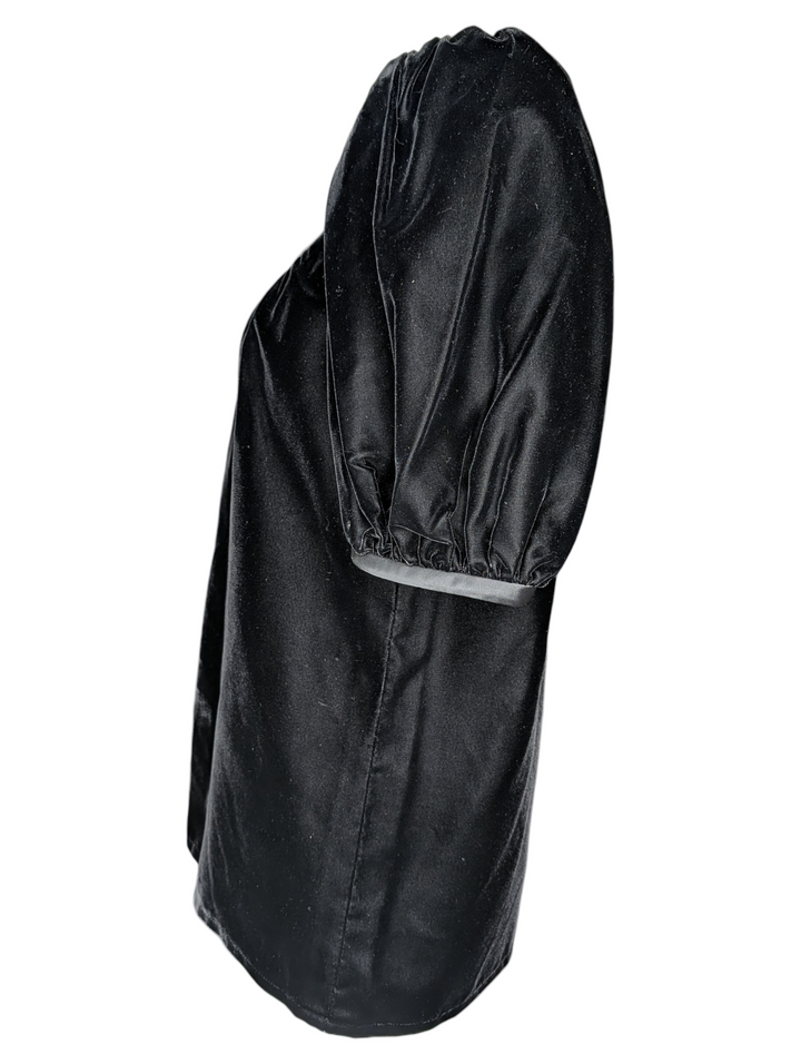 Yves Saint Laurent Rive Gauche Black Velvet Skirt Set F/W 1989