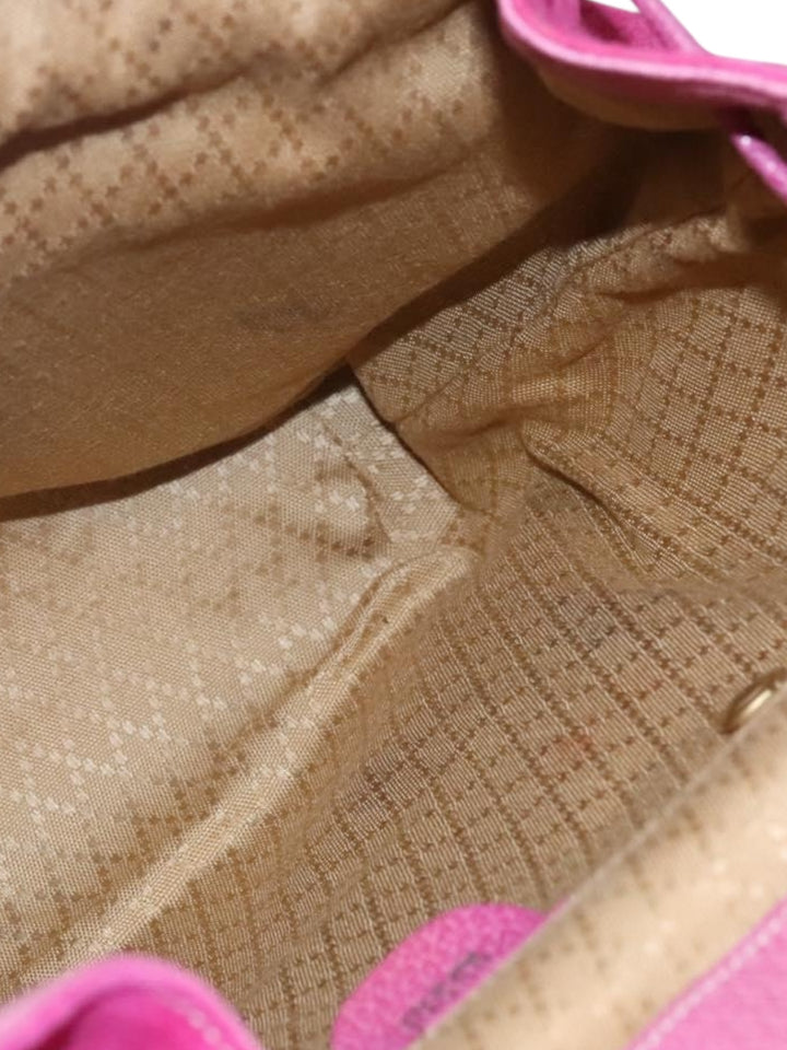1990s Gucci Pink Suede & Leather Bamboo Backpack – Made in Italy, Tom Ford Era, Apparel & Accessories, Gucci, RERACKED