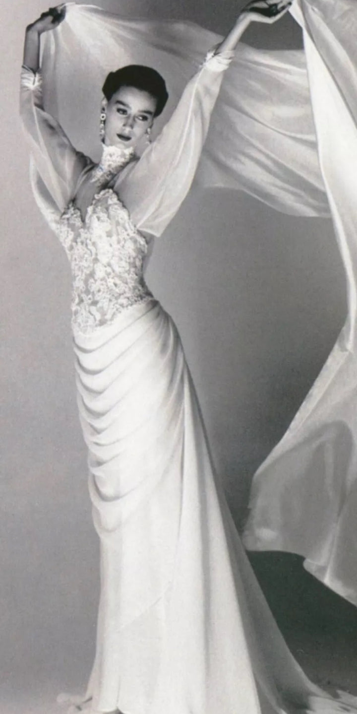 Bob Mackie 1989 Vintage Wedding Gown – RERACKED