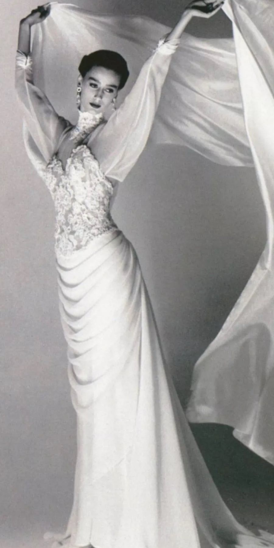 Bob Mackie Vintage Wedding Gown - 1989 The Diamond Collection