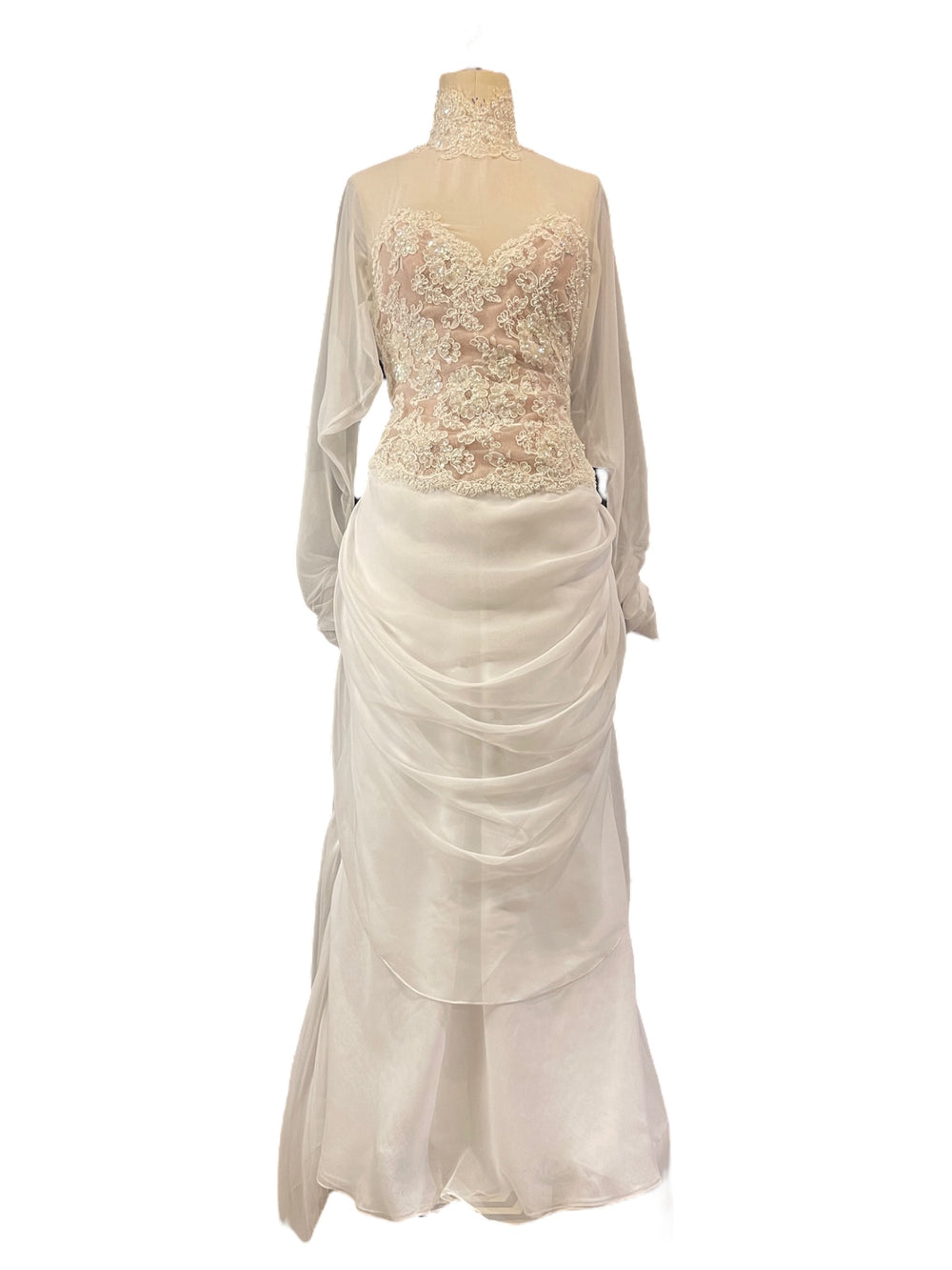 Bob Mackie Vintage Wedding Gown - 1989 The Diamond Collection Front