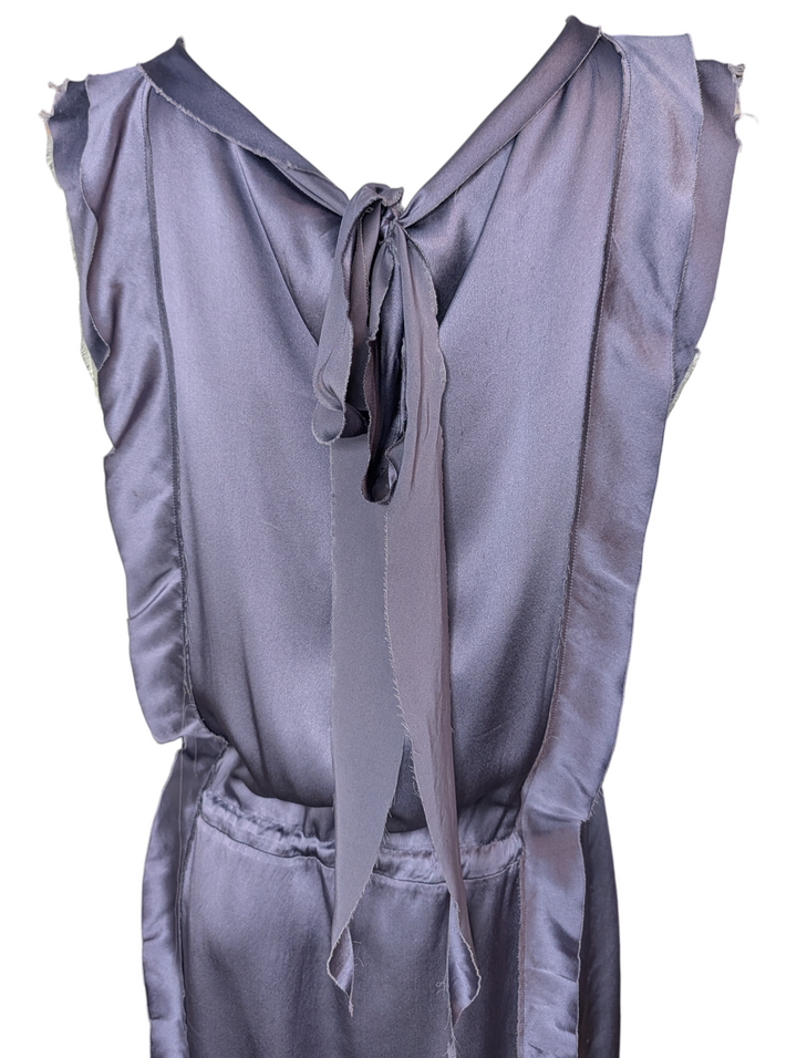 Lanvin Hiver 2011 Raw Edge Silk Shift Dress