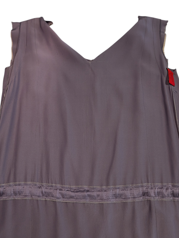 Lanvin Hiver 2011 Raw Edge Silk Shift Dress
