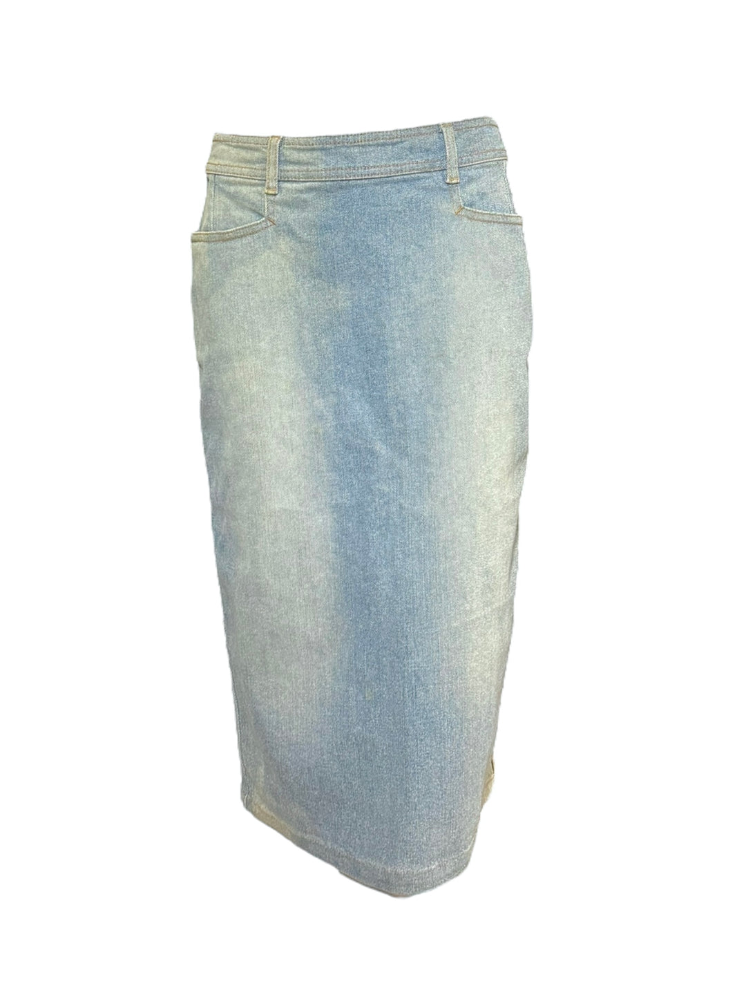 Christian Dior by John Galliano Rare 2005 Embroidered Denim Skirt Suit, Apparel & Accessories, Christain Dior, RERACKED