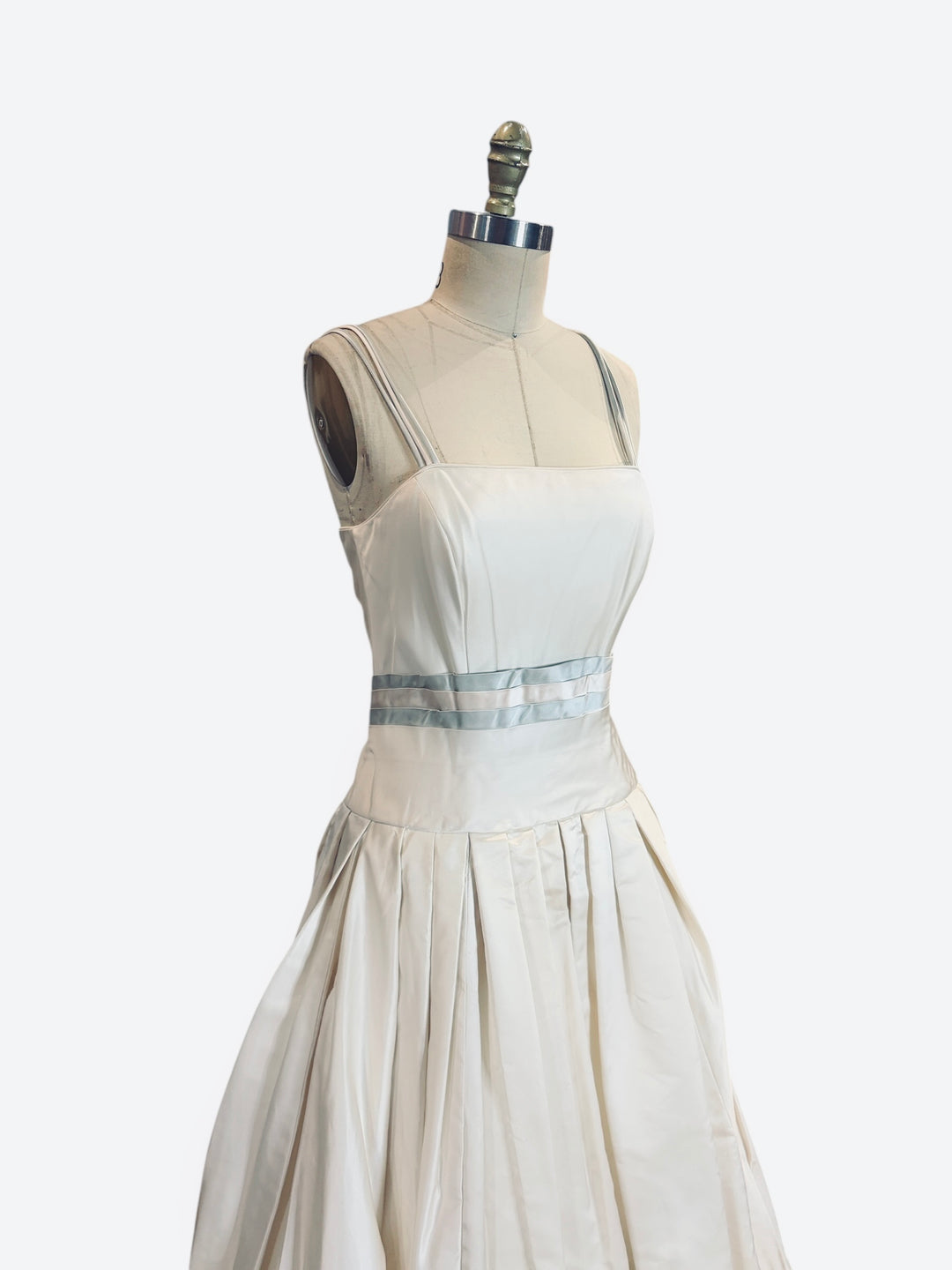 Christian Dior Ferré Era Ivory Silk Wedding Dress Ballgown, c. 1992