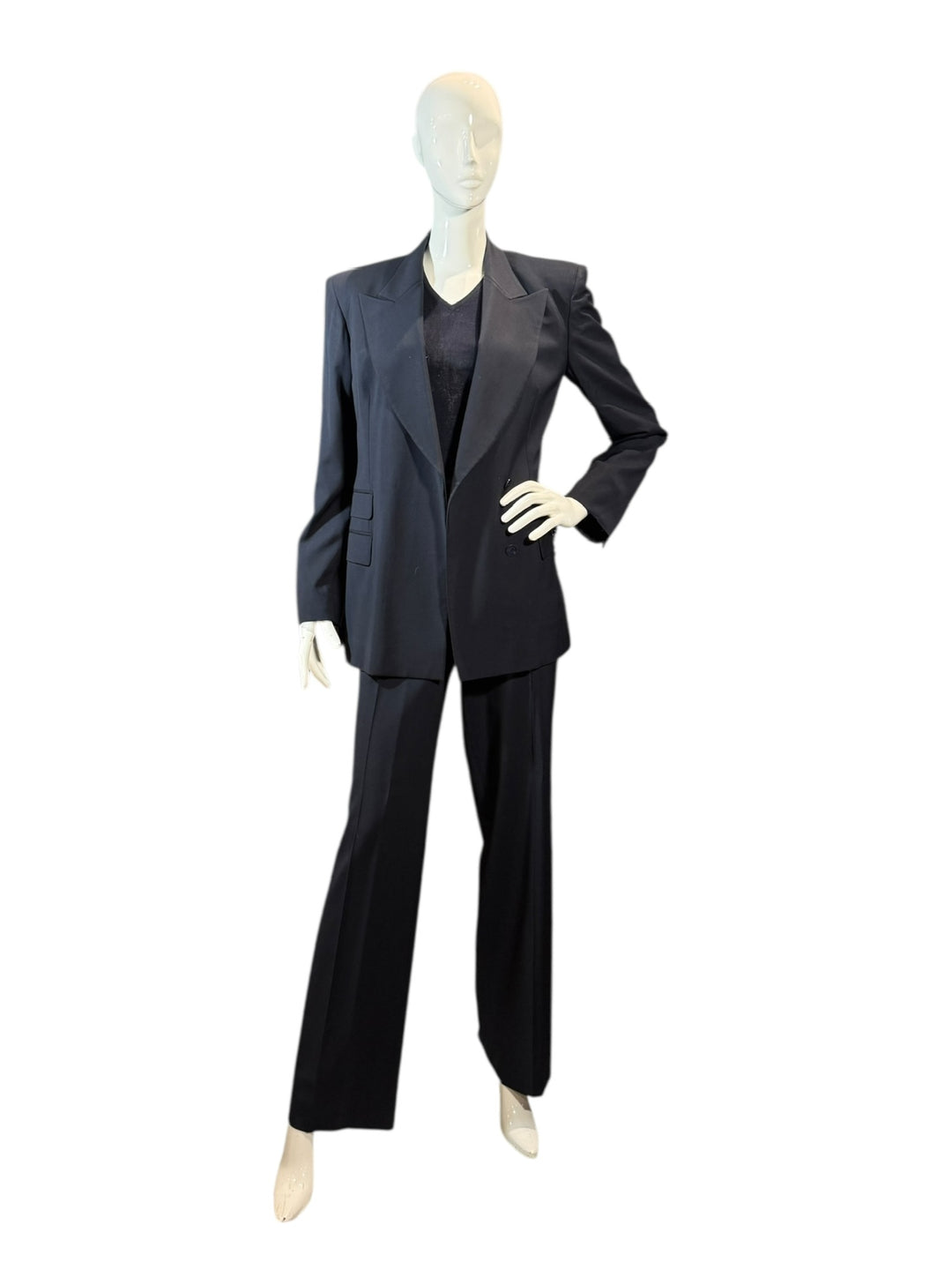 Gucci 1996 Tom Ford Navy Power Suit – Iconic Archival 2-Piece