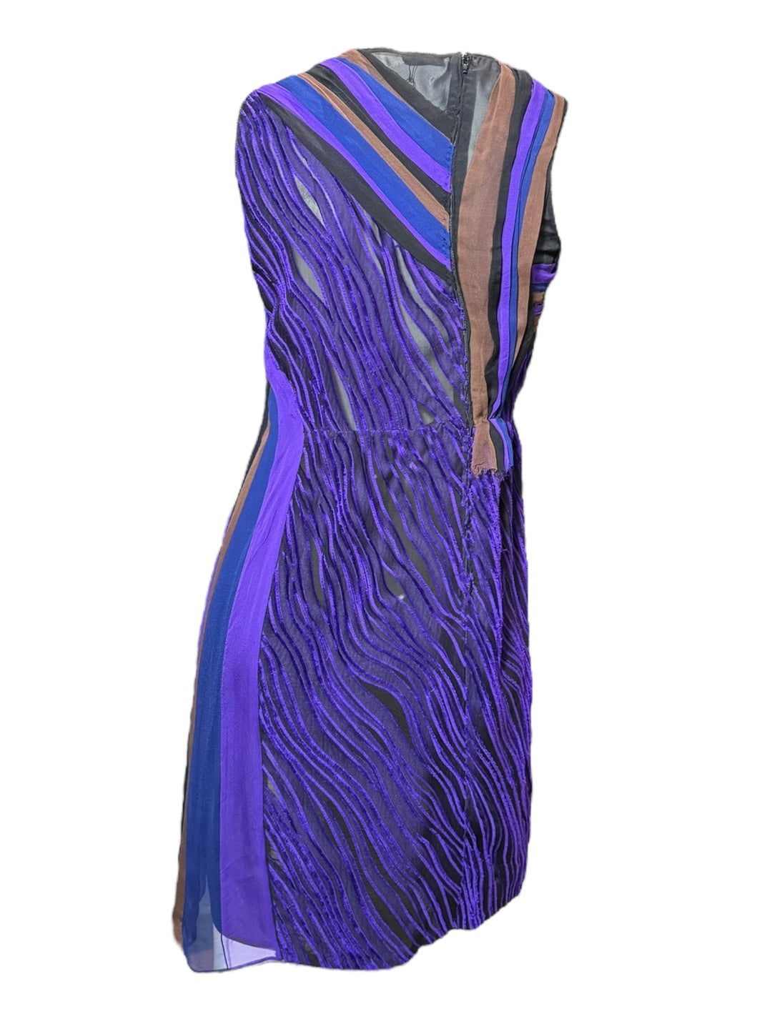 Bottega Veneta Spring 2012 Runway Asymmetric Striped Mini Dress, dresses, Bottega Veneta, RERACKED