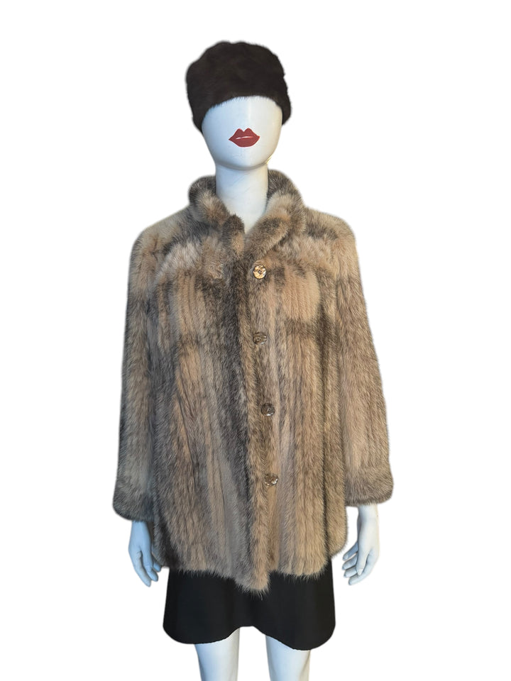 The Wild Side Vintage Fur Jacket