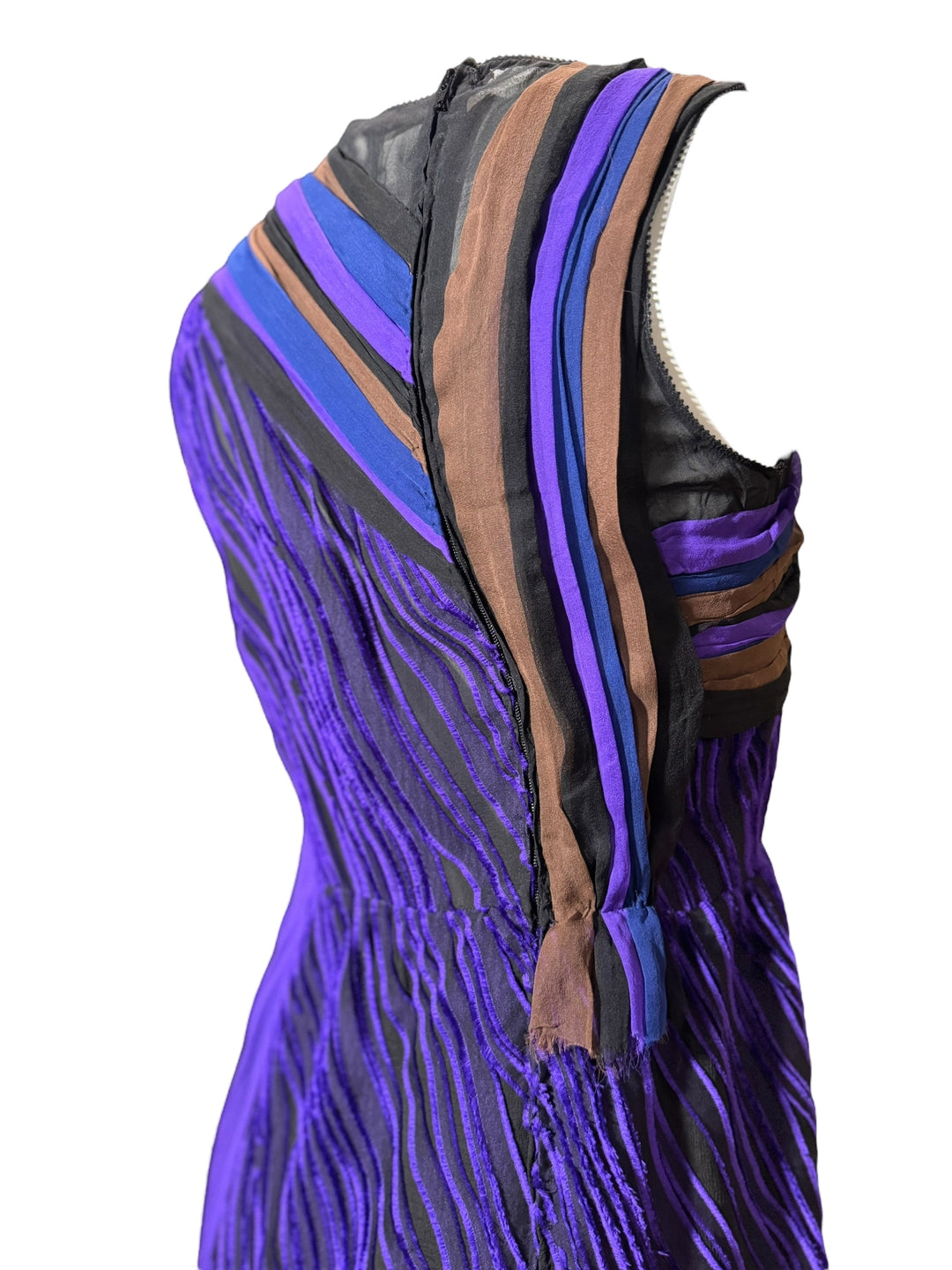 Bottega Veneta Spring 2012 Runway Asymmetric Striped Mini Dress, dresses, Bottega Veneta, RERACKED