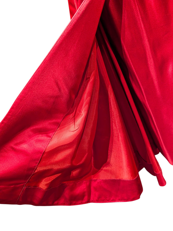 Elsa Schiaparelli 1950s ruched haute couture cocktail dress *RARE*