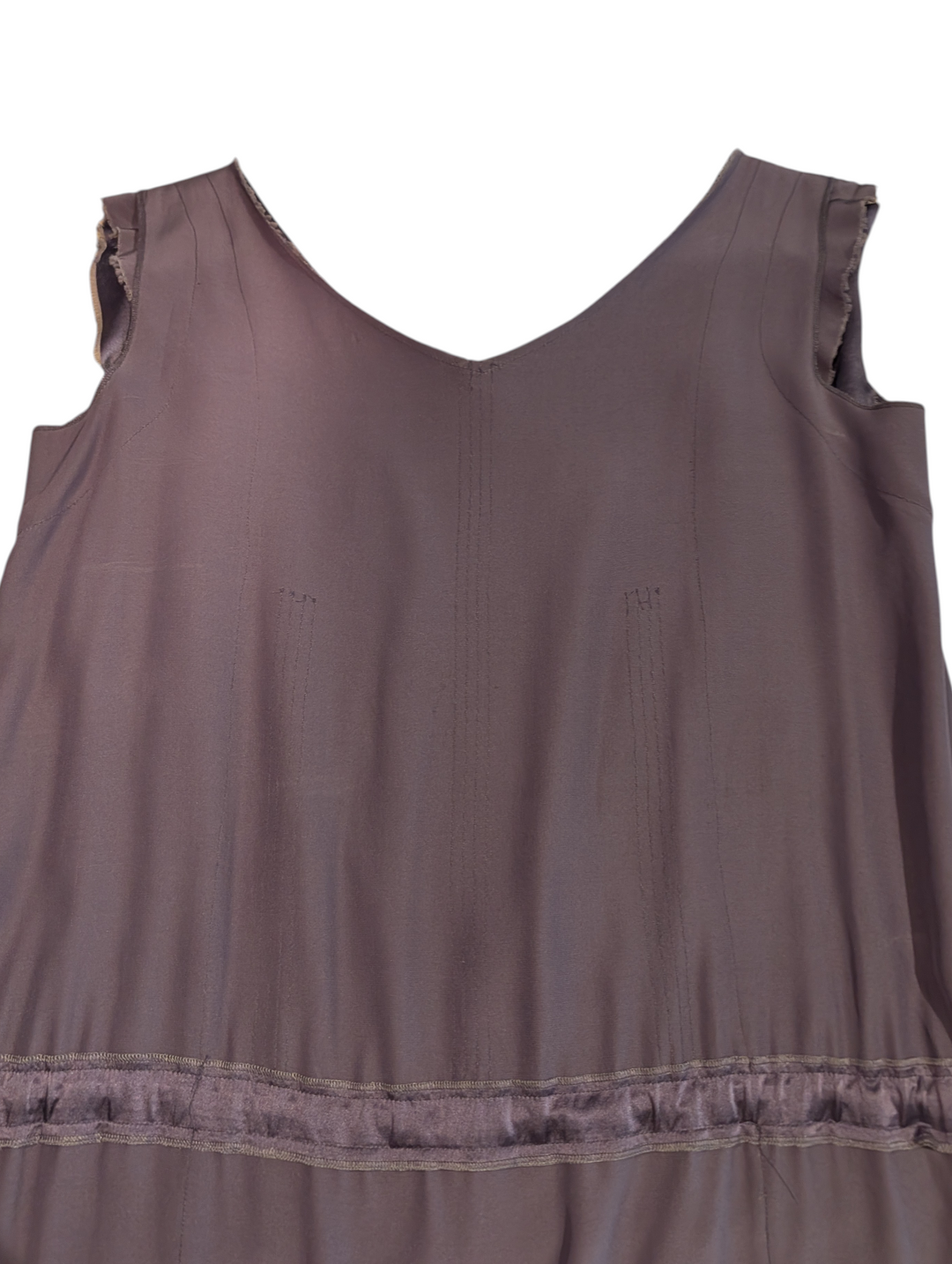 Lanvin Hiver 2011 Raw Edge Silk Shift Dress