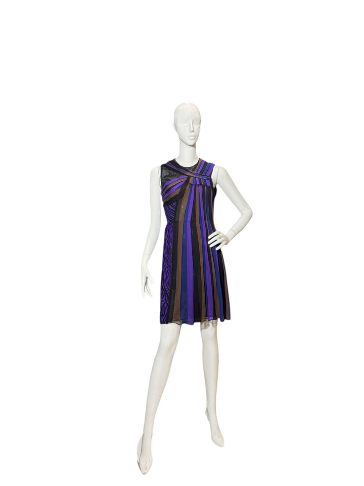 Bottega Veneta Spring 2012 Runway Asymmetric Striped Mini Dress, dresses, Bottega Veneta, RERACKED