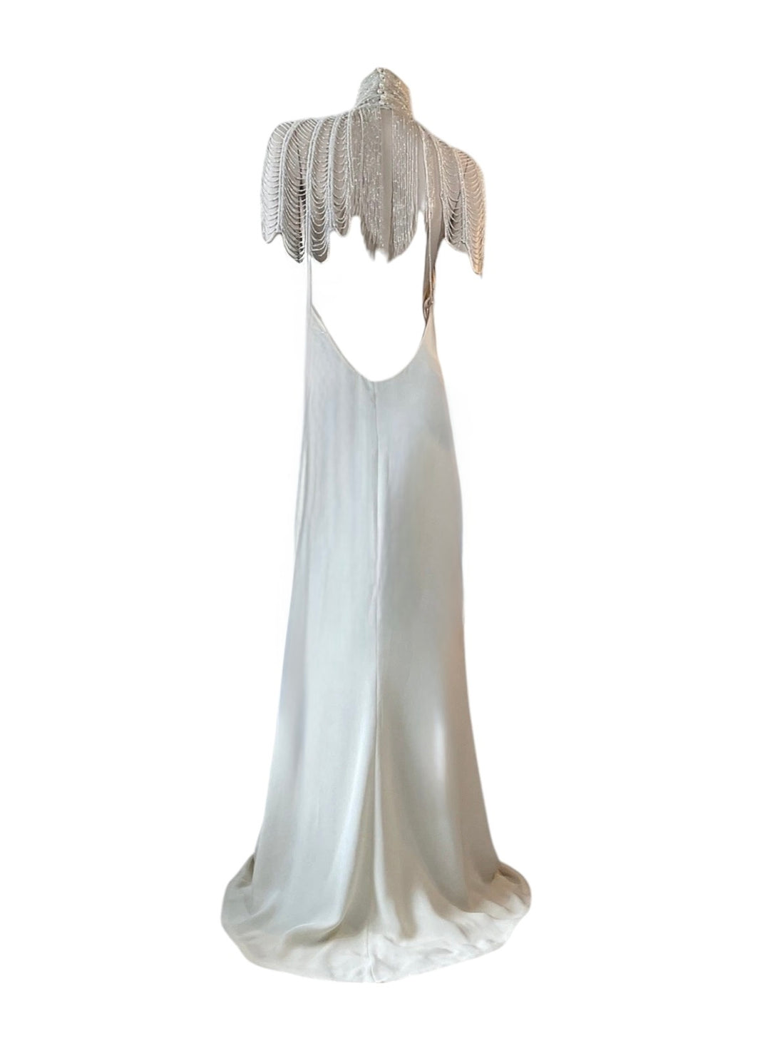 Ralph Lauren Beaded Mock Neck Wedding Gown – Spring 2012 Runway, Size 10 (Fits 6/8), Apparel & Accessories, Ralph Lauren Collection, RERACKED