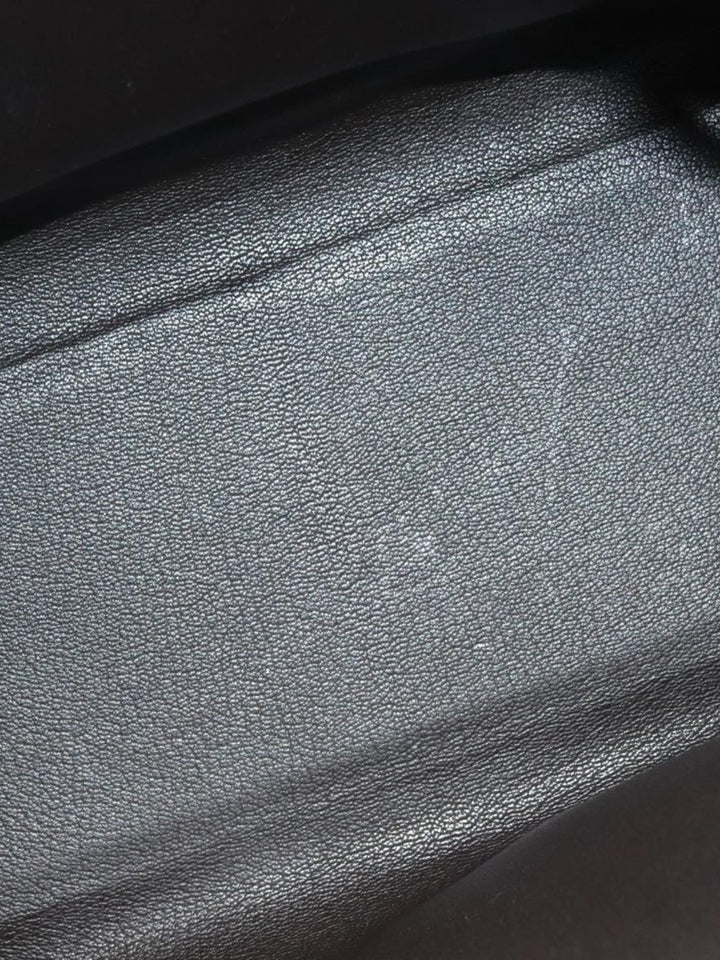 Hermès Muso Dark Chocolate Leather Shoulder Tote — Vintage ’90s Minimalist