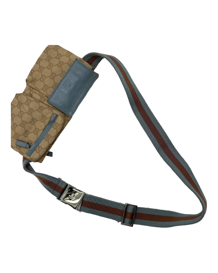 Gucci GG Belt Bag in Blue