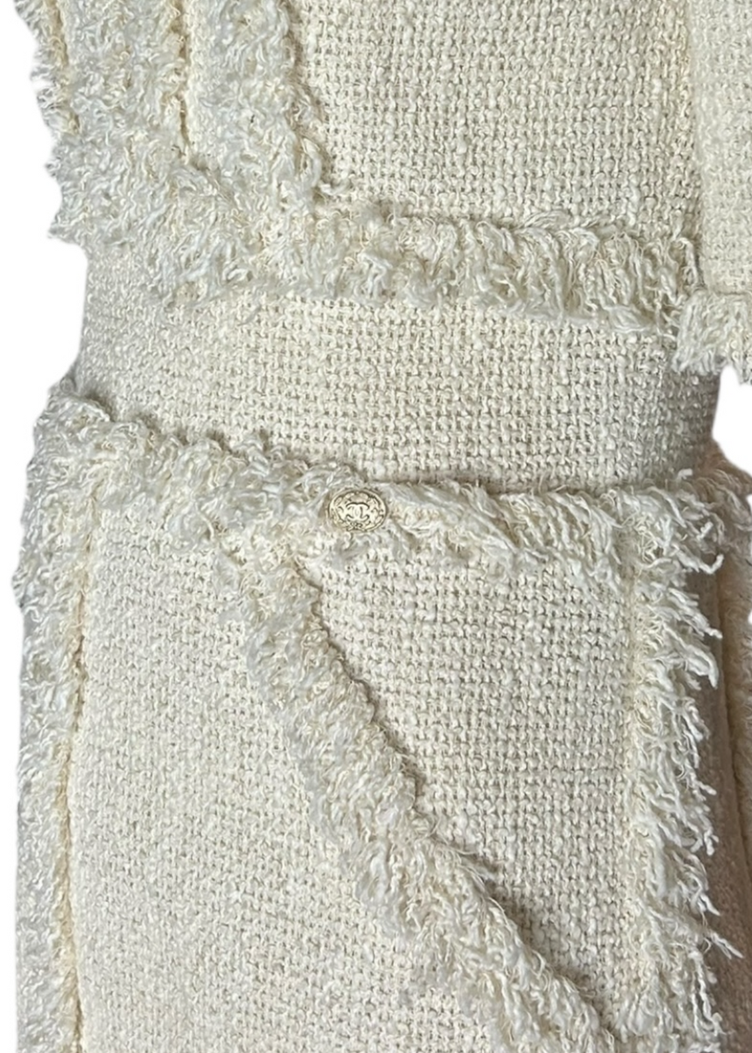 Chanel Spring 2010 Cotton Tweed Sample Dress by Karl Lagerfeld