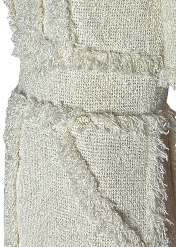 Chanel Spring 2010 Cotton Tweed Sample Dress by Karl Lagerfeld