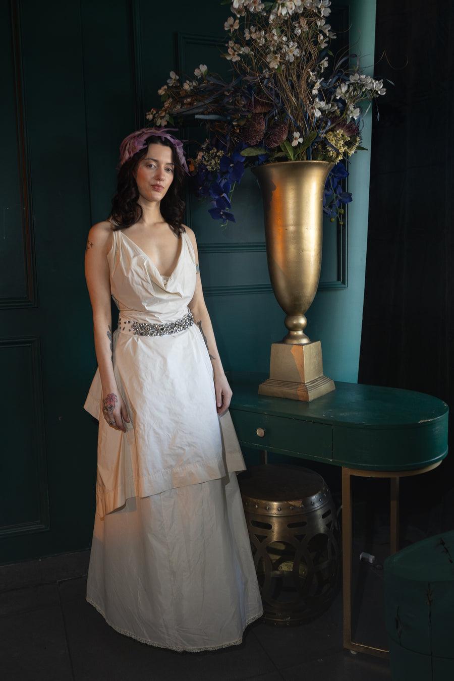 RERACKED vintage bridal look 13
