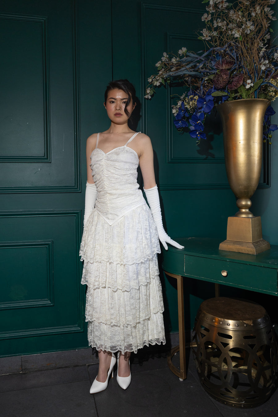 RERACKED vintage bridal look 4
