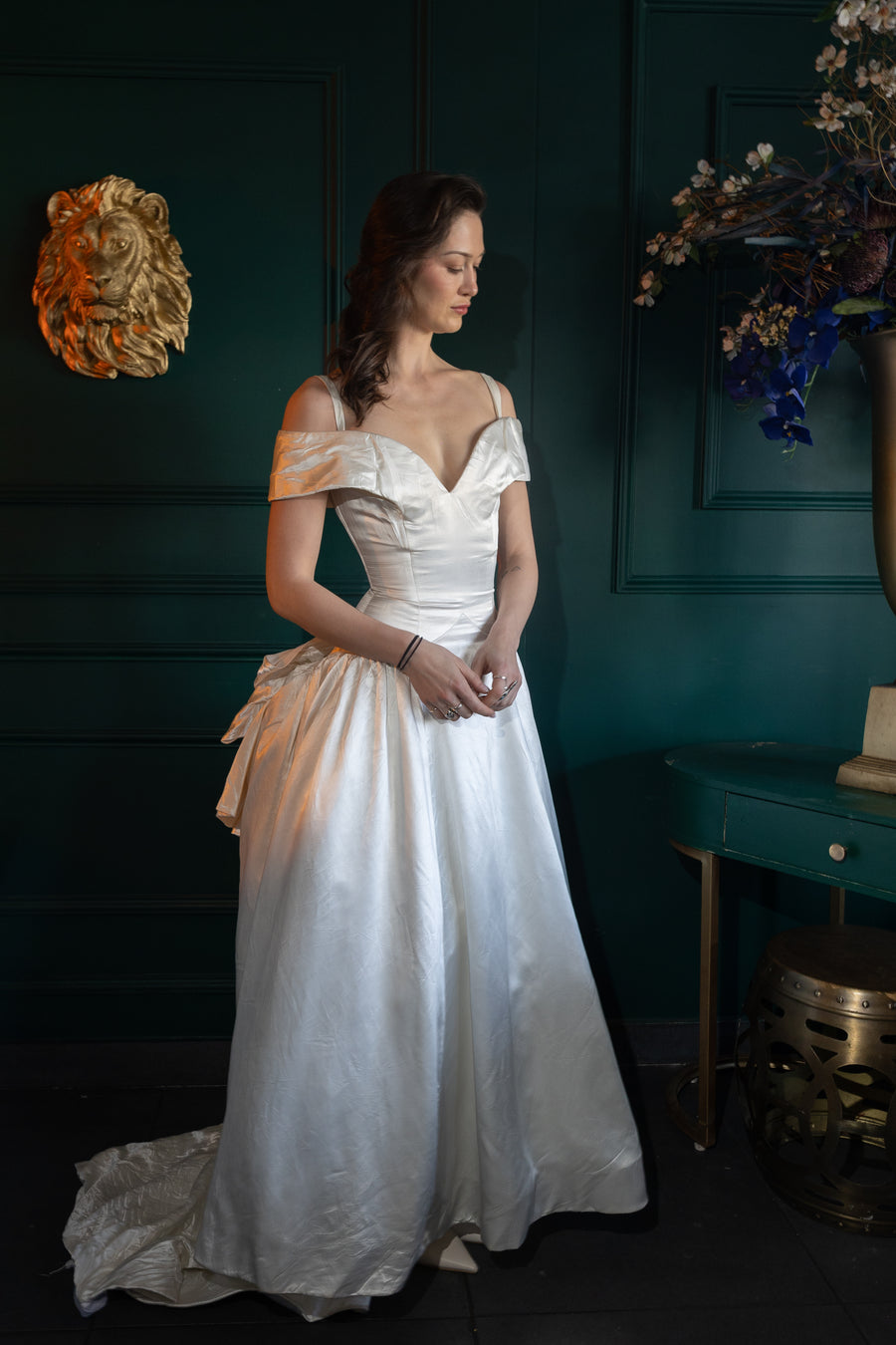RERACKED vintage bridal look 6