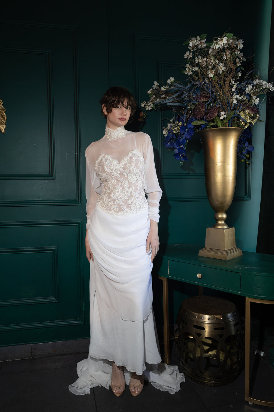 RERACKED vintage bridal look 9