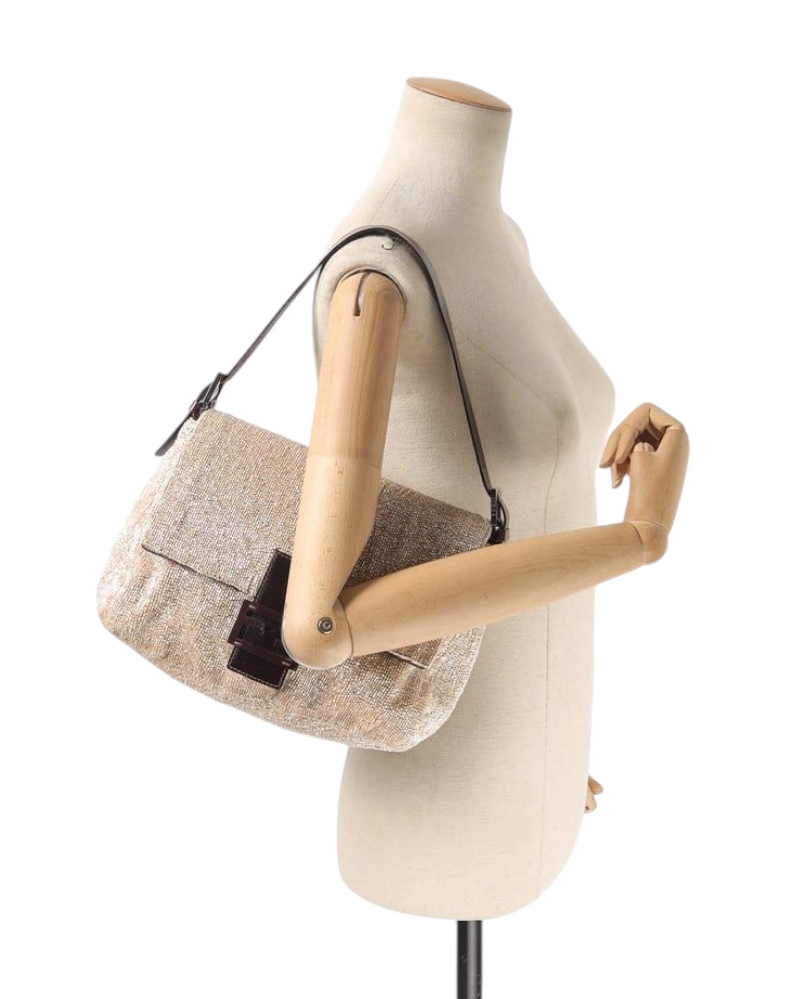 Fendi Beaded Mama Baguette – RERACKED