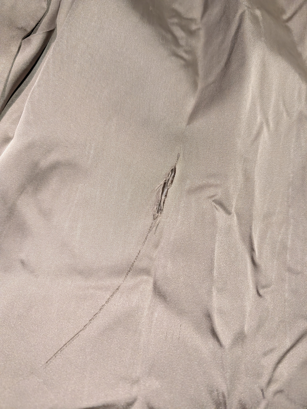 Vintage Full-Length Tanuki Fur Coat