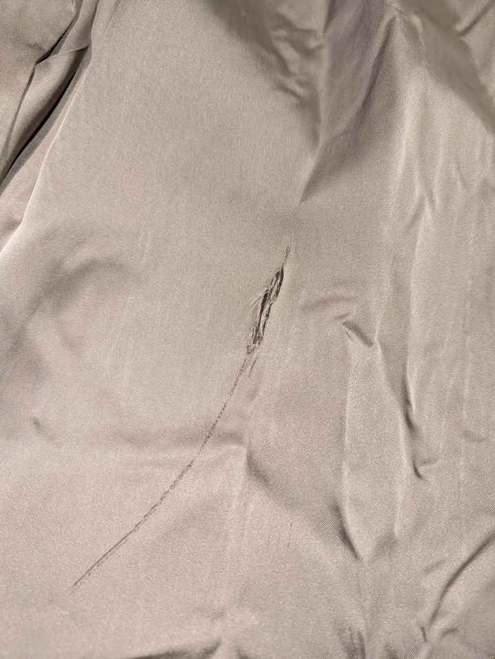 Vintage Full-Length Tanuki Fur Coat