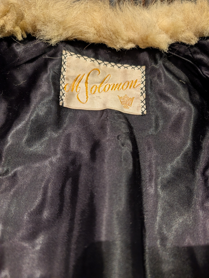 Black and White Fox Fur